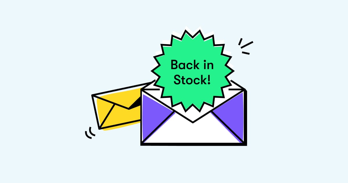 Back-in-Stock Notification Emails: Best Practices, Examples, and Tips Cover Image